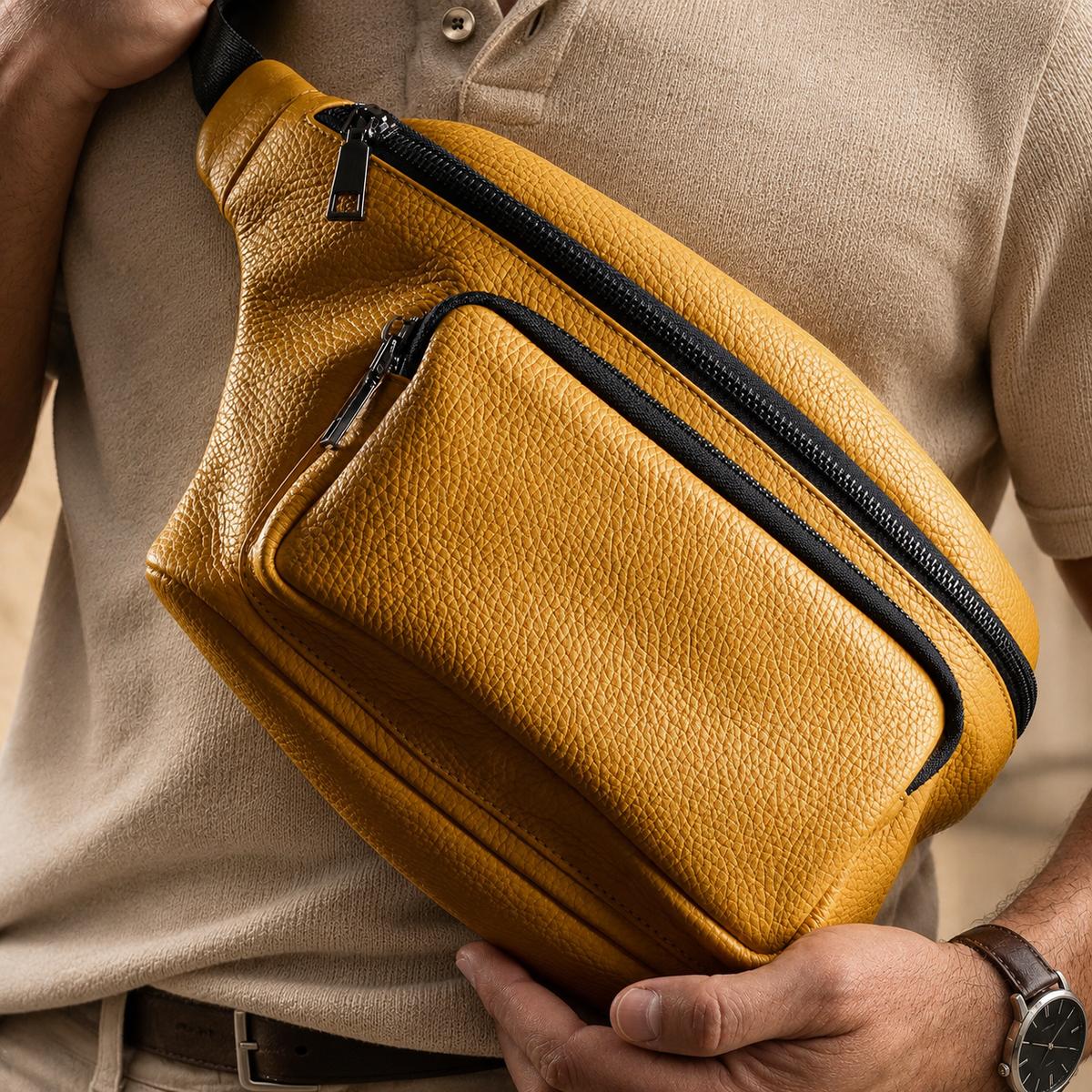 CORSO — Leather Sling Bag