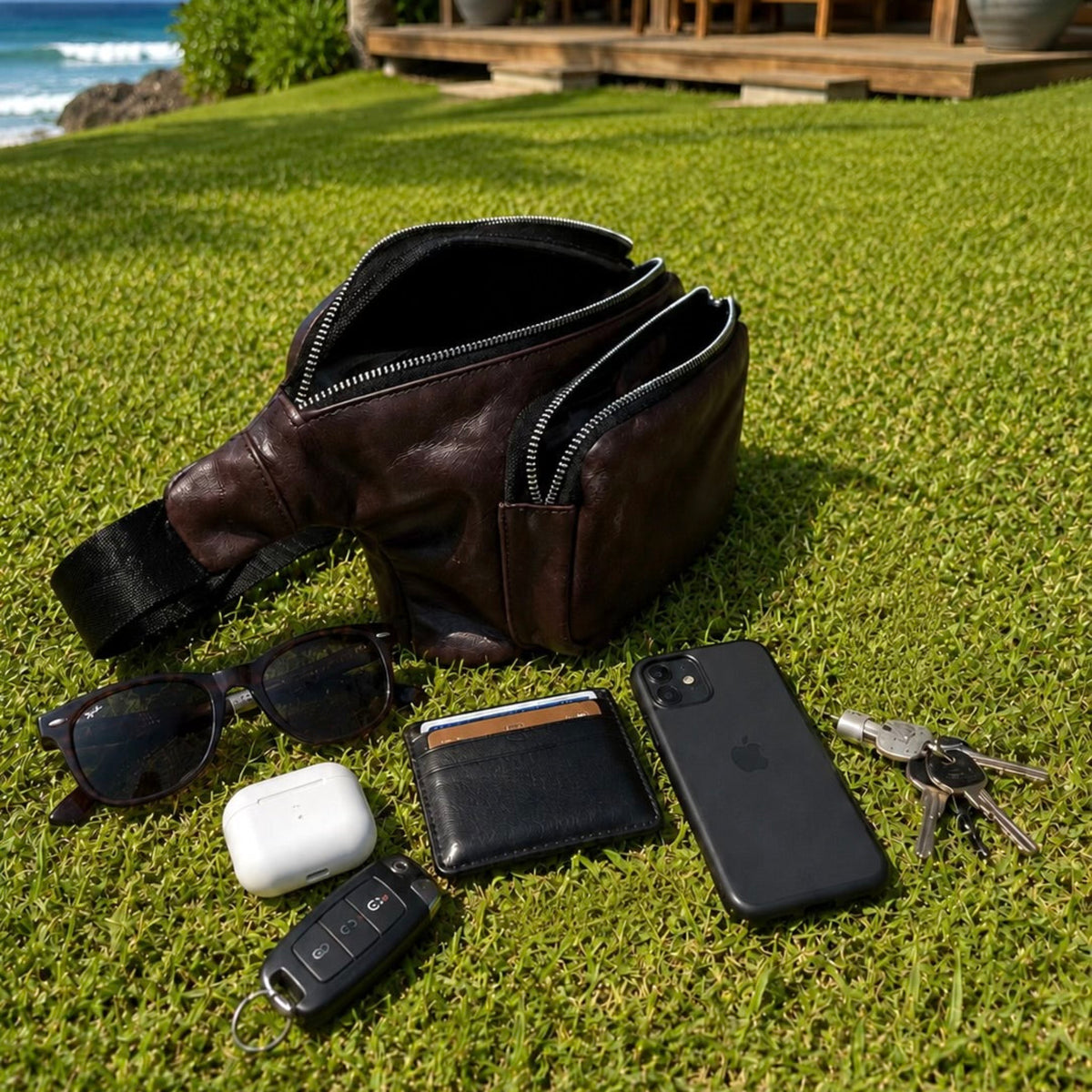 CORSO — Leather Sling Bag
