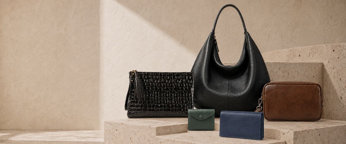 Best selling leather goods collection