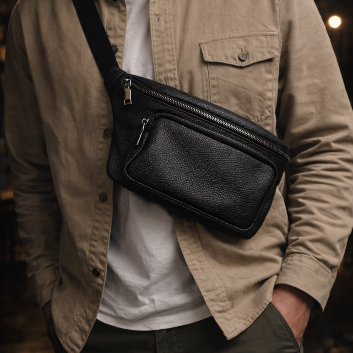 CORSO — Leather Sling Bag